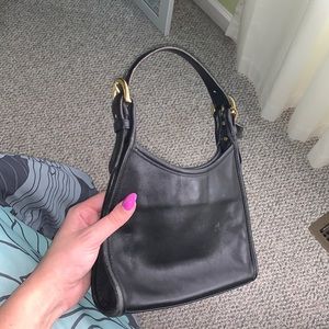 Mini coach under the arm purse